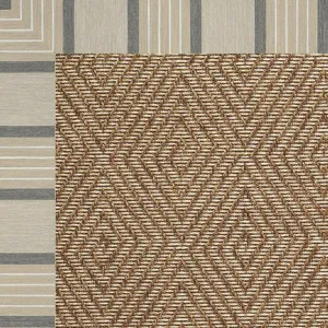 Islamorada-Diamond Cove Pebble Octagon Rug