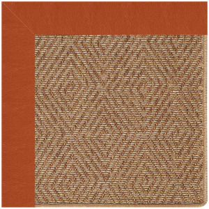 Islamorada-Diamond Classic Persimmon Runner Rug