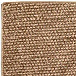 Islamorada-Diamond-SG Islamorada-Diamond-Serged Rectangle Rug - 4\' x 4\'