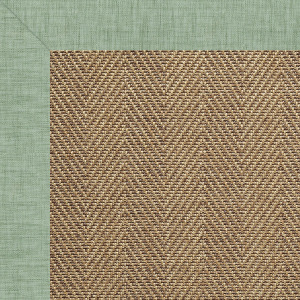 Islamorada-Herringbone Rave Spearmint Octagon Rug