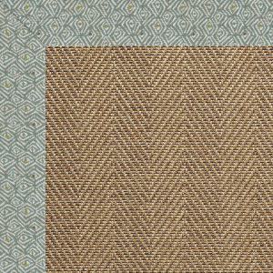 Islamorada-Herringbone Profile Lake Octagon Rug