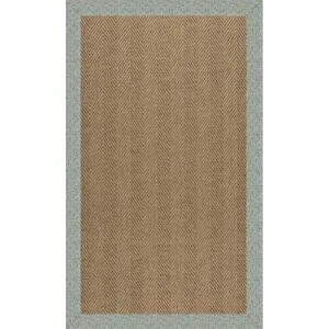 Islamorada-Herringbone Profile Lake Rectangle Rug - 12\' x 12\'