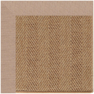 Islamorada-Herringbone Cast Petal Octagon Rug