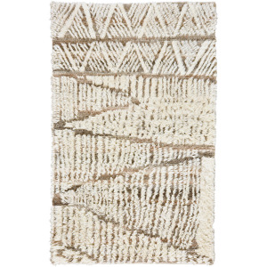 Nomad Ivory Chestnut Rectangle Rug