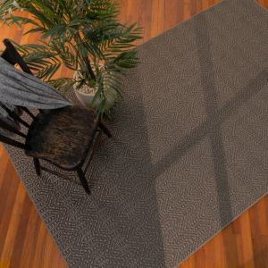 Anton Graphite Runner Rug