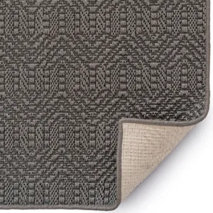 Anton Graphite Rectangle Rug - 4\' x 6\'