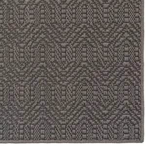 Anton Graphite Rectangle Rug - 4\' x 6\'