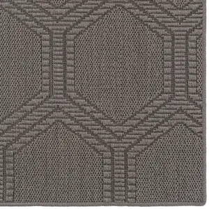 Reed Graphite Rectangle Rug - 10\' x 14\'