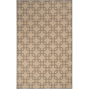 Julian Sand Black Rectangle Rug