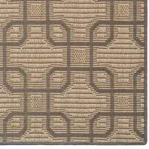 Julian Sand Black Rectangle Rug - 3\' x 5\'