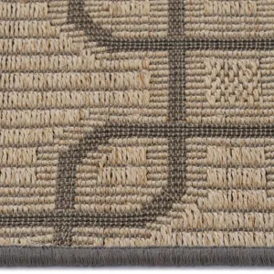 Julian Sand Black Rectangle Rug - 3\' x 5\'