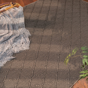 Hugo Graphite Runner Rug