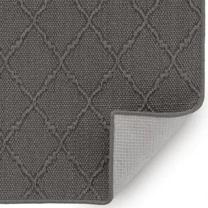 Hugo Graphite Rectangle Rug - 4\' x 6\'
