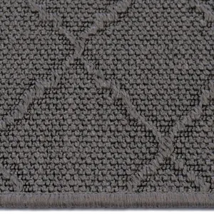 Hugo Graphite Rectangle Rug - 4\' x 6\'