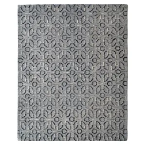 Pulse Graphite Rectangle Rug - 5\' x 8\'