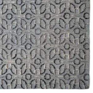 Pulse Graphite Rectangle Rug - 5\' x 8\'