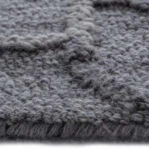 Pulse Graphite Rectangle Rug - 5\' x 8\'