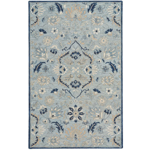 Avanti-Eleanor Ice Blue Rectangle Rug