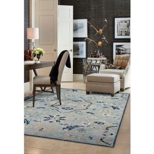 Avanti-Eleanor Ice Blue Runner Rug - 2'6