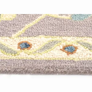 Avanti-Mahal Silver Rectangle Rug - 9\' x 12\'