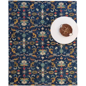 Avanti-Serapi Ink Rectangle Rug - 7\'9\" x 10\'9\"