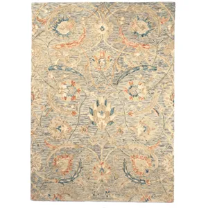 Avanti-Vivienne Grotto Blue Rectangle Rug - 9\' x 12\'