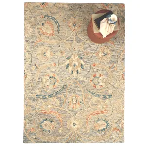 Avanti-Vivienne Grotto Blue Rectangle Rug - 9\' x 12\'