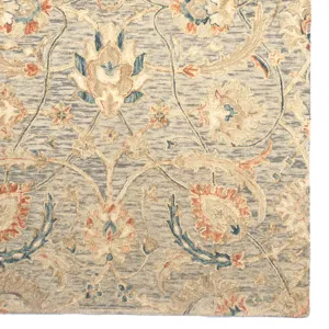 Avanti-Vivienne Grotto Blue Rectangle Rug - 9\' x 12\'