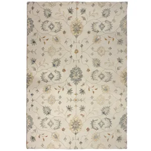 Avanti-Ella Cream Multi Rectangle Rug - 5\' x 8\'