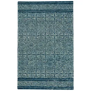 Avanti-Tanda Chambray Rectangle Rug - 8\' x 10\'