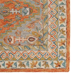 Avanti-Kazak Slate Terra Runner Rug - 2'6" x 8'6"