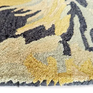 Avanti-Floral Nouveau Blue Multi Rectangle Rug - 7\'9\" x 10\'9\"