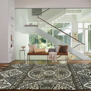 Gypsy-Shaman Grahpite Rectangle Rug - 8\' x 10\'
