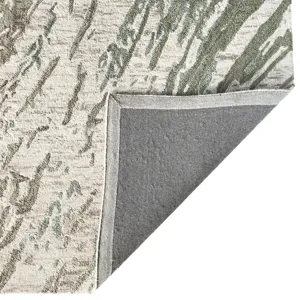 Avanti-Astratto Verde Rectangle Rug - 3\'6\" x 5\'6\"