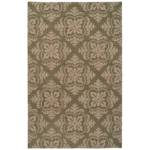 Camille Moss Rectangle Rug - 3\'6\" x 5\'6\"