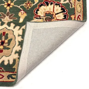 Persia-Mahal Green Rectangle Rug - 2\'6\" x 8\'6\"