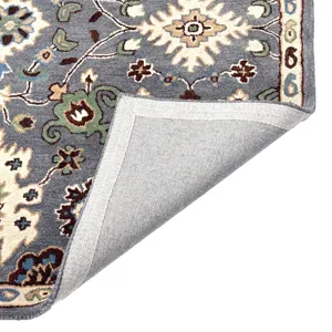 Persia-Mahal Gray Rectangle Rug - 2\'6\" x 8\'6\"