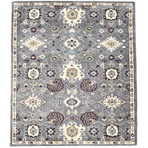 Persia-Mahal Gray Rectangle Rug - 2\'6\" x 8\'6\"