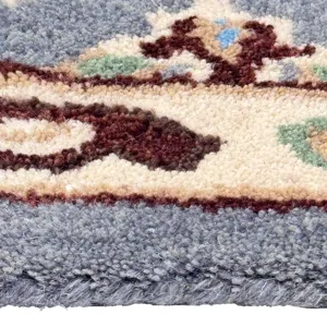 Persia-Mahal Gray Rectangle Rug - 2\'6\" x 8\'6\"