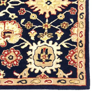 Persia-Mahal Navy Rectangle Rug - 2\'6\" x 8\'6\"