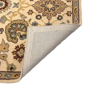 Persia-Mahal Ivory Rectangle Rug - 5\' x 8\'