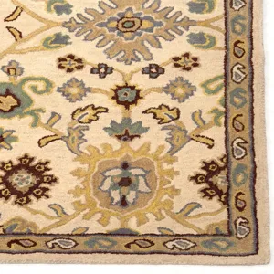Persia-Mahal Ivory Rectangle Rug - 5\' x 8\'