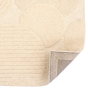 Zen Garden Sand Rectangle Rug - 3\'6\" x 5\'6\"