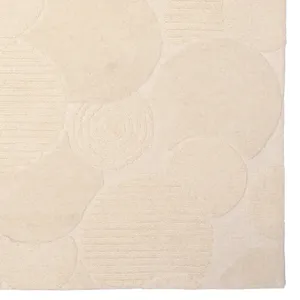 Zen Garden Sand Rectangle Rug - 3\'6\" x 5\'6\"