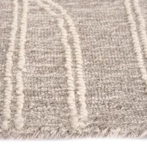 Lineas Graphite Rectangle Rug - 9\' x 12\'