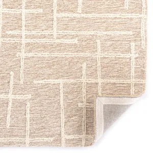 Lineas Canvas Rectangle Rug - 9\' x 12\'