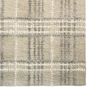 Tartan Earl Grey Rectangle Rug - 5\' x 8\'