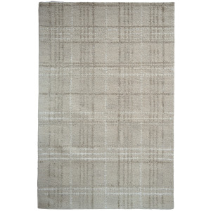 Tartan Neutral Rectangle Rug