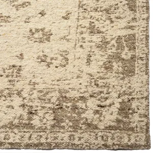 York-Antique Beige Rectangle Rug - 7\'6\" x 9\'6\"