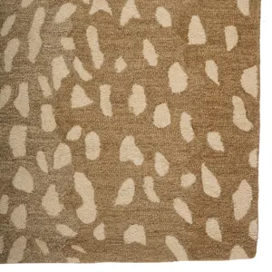 Serengeti-Antelope Beige Rectangle Rug - 7\'9\" x 10\'9\"